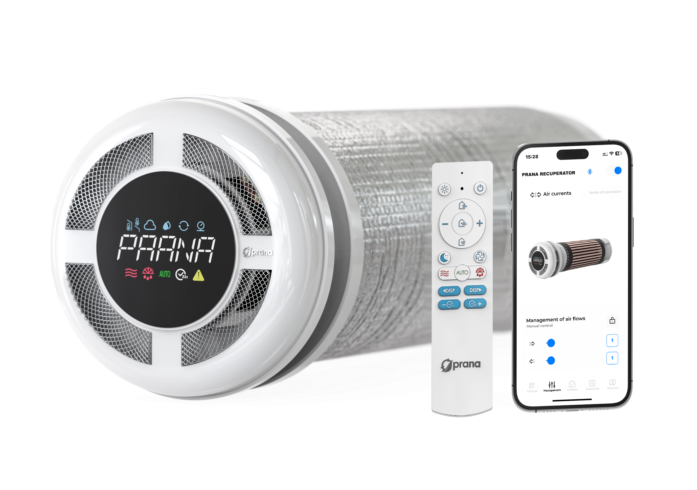 PRANA 150 ERP - Mini-FTX ventilationsenhet